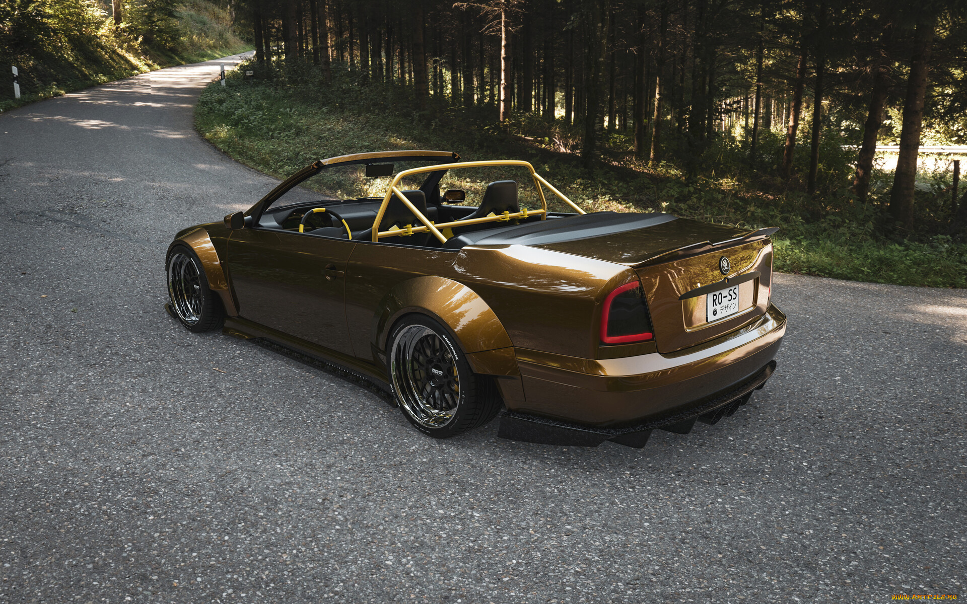 skoda octavia, , 3, skoda, octavia, converible, widebody, tuning, car, , 